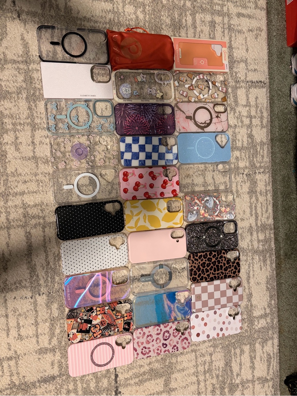 Assorted Pink and Multicolor iPhone Cases – Variety Pack